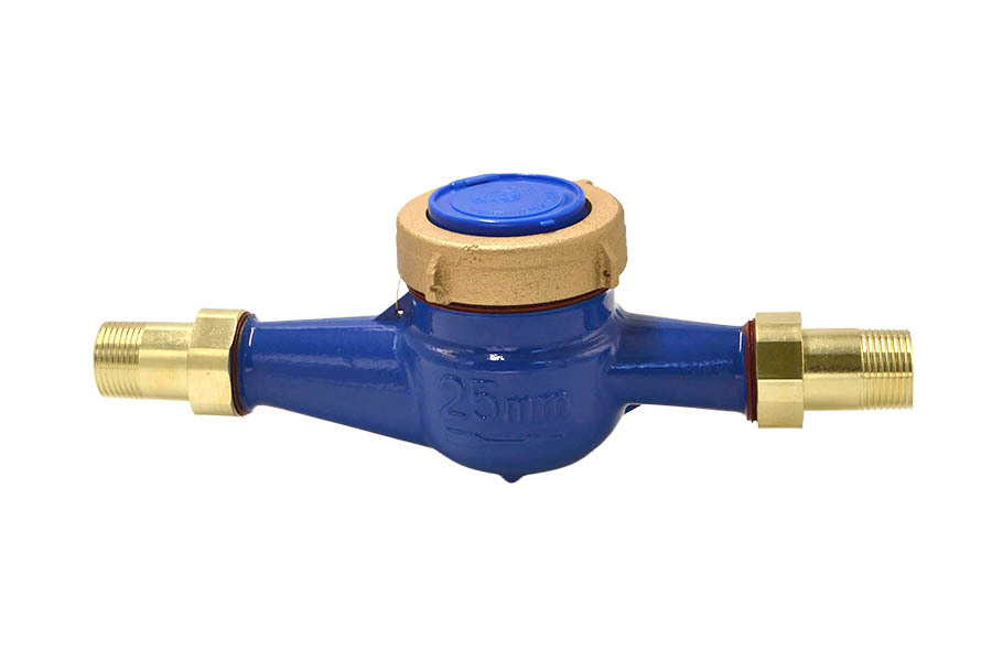 Medidor de agua húmedo totalmente adhesivo