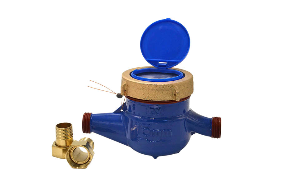 Medidor de agua húmedo totalmente adhesivo