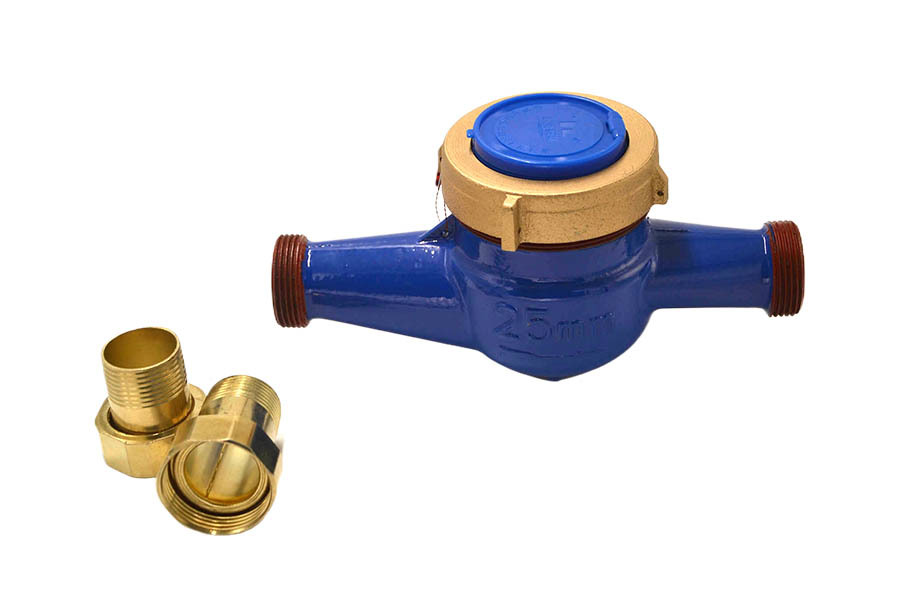 Medidor de agua espiral 15-25