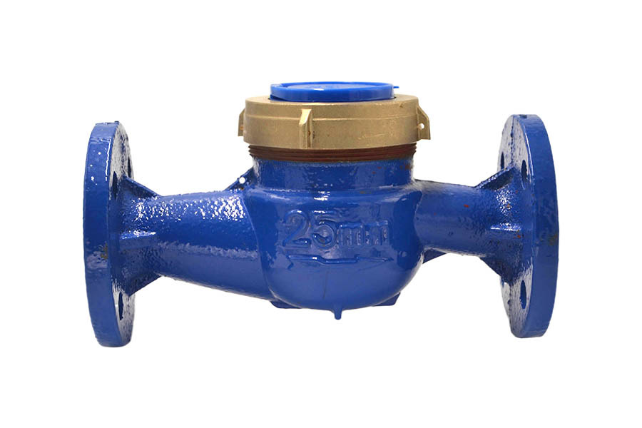 Medidor de agua tipo brida