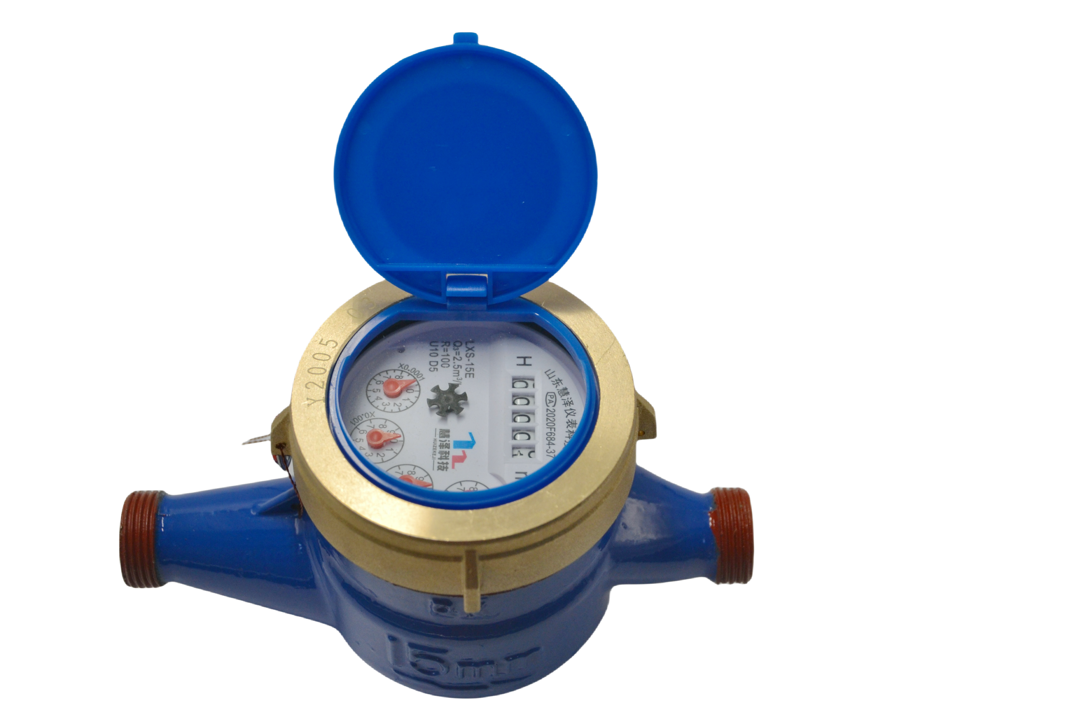 Medidor de agua fría