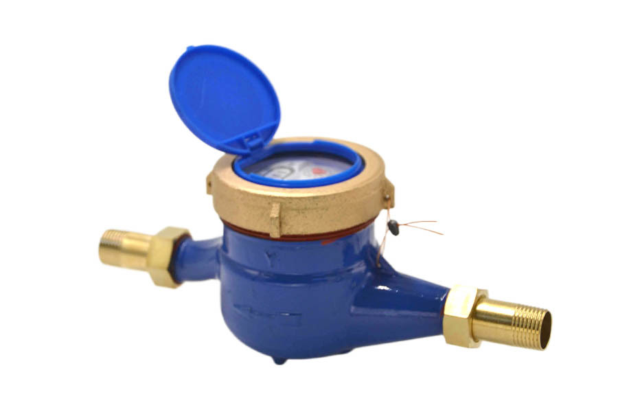 Medidor de agua húmedo totalmente adhesivo