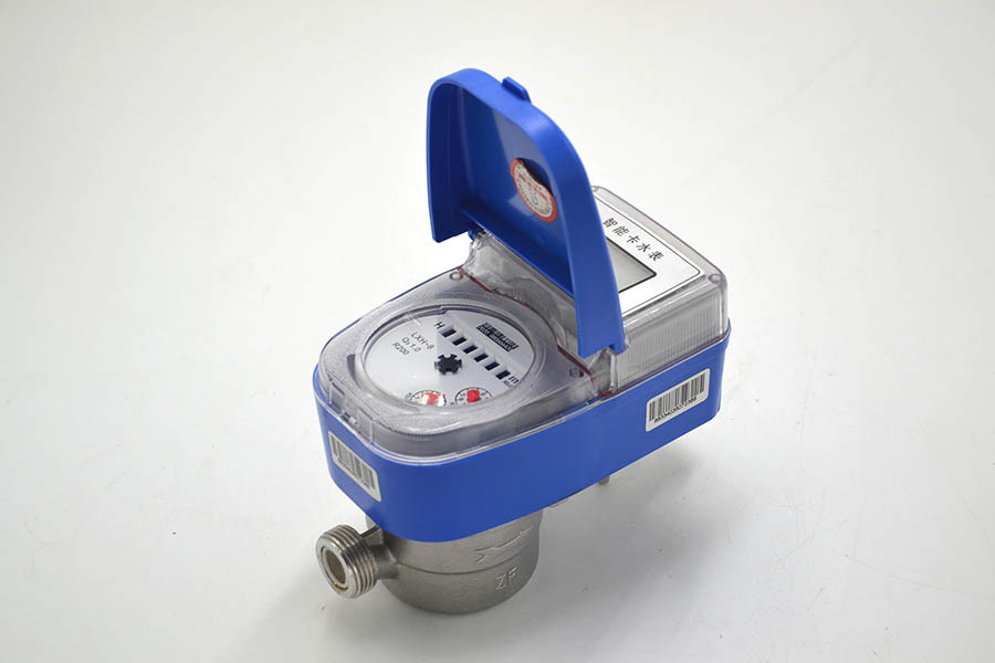 Medidor de agua con tarjeta inteligente