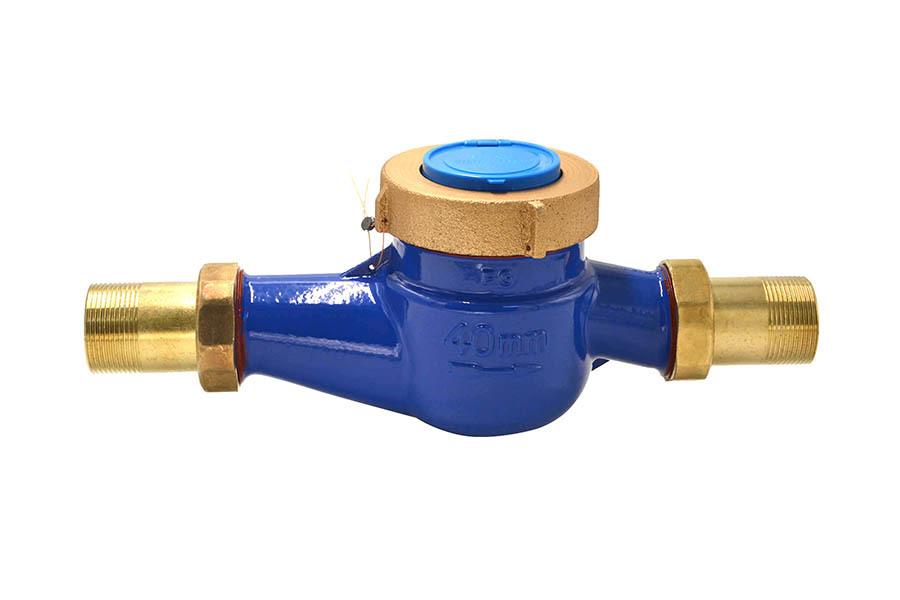 Medidor de agua húmedo totalmente adhesivo