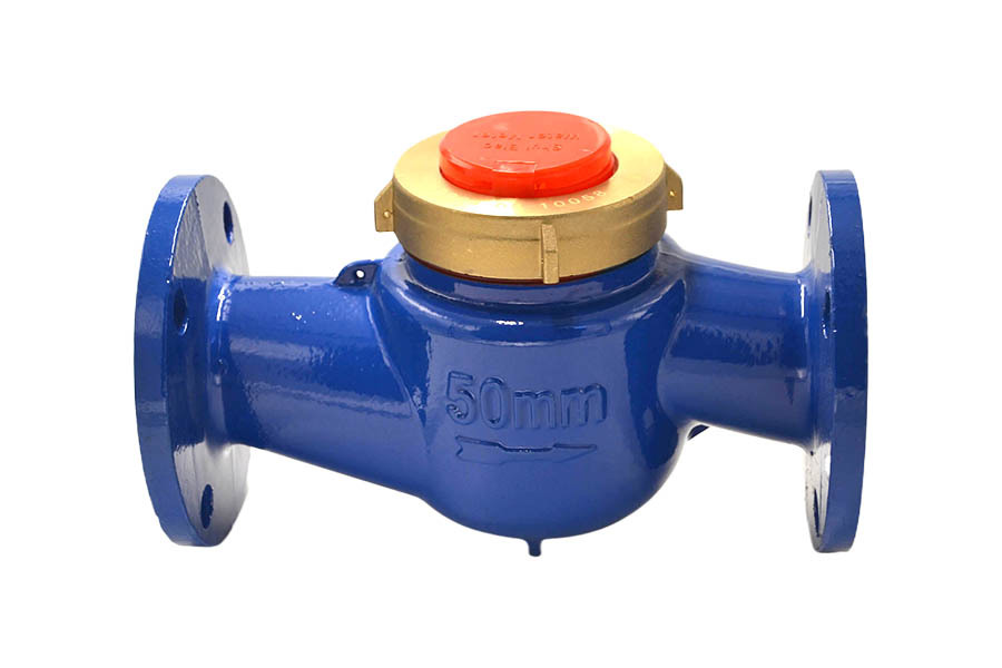 Medidor de agua tipo brida