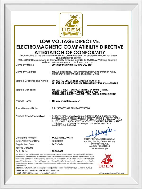 CE Certificate CE Certificate