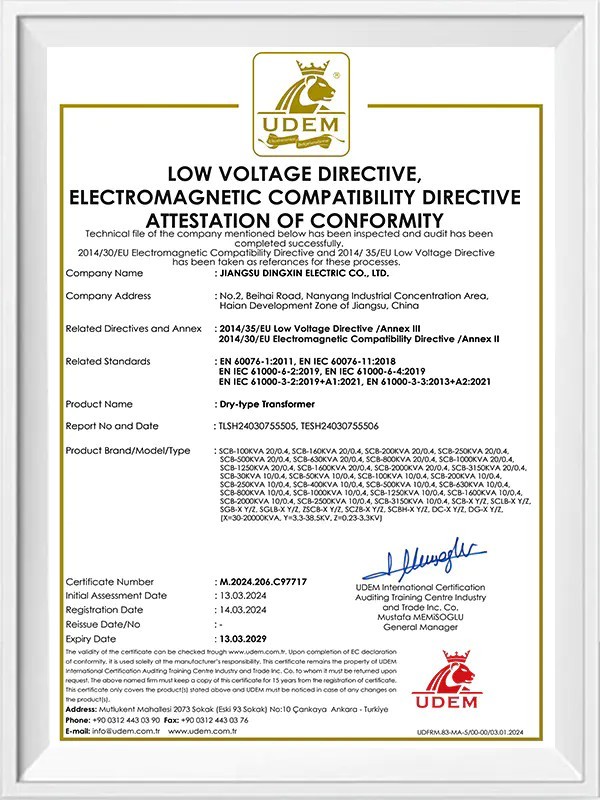 CE Certificate CE Certificate
