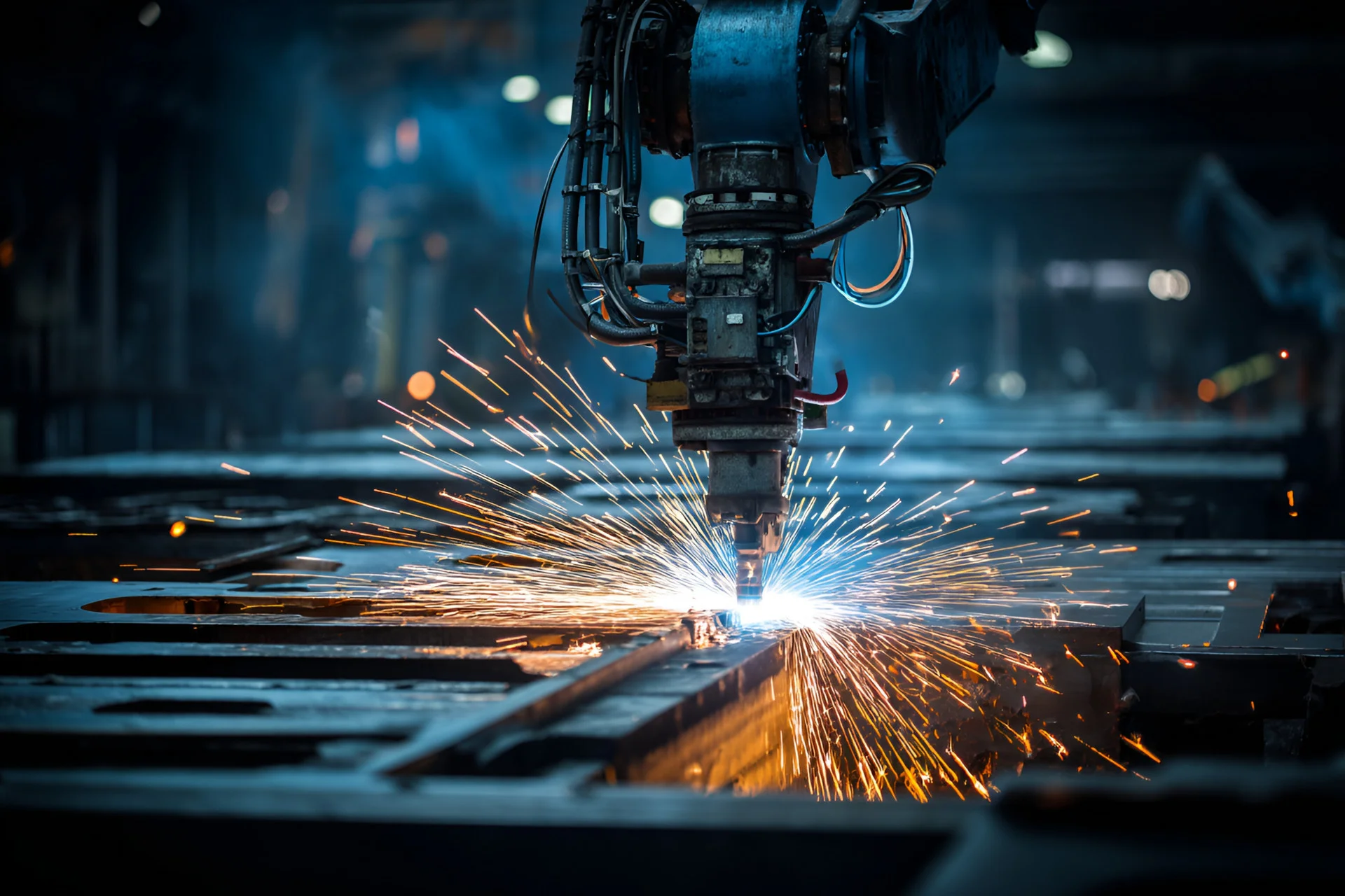 What are the welding materials?