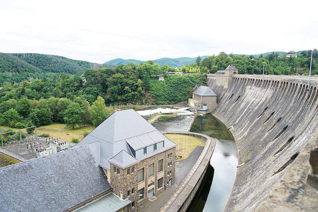 What equipment is used for deep-level horizontal displacement monitoring of dams?