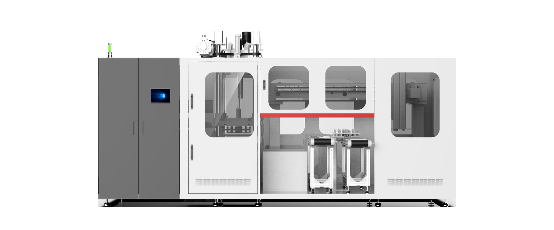 Edge-Cutting Stacker