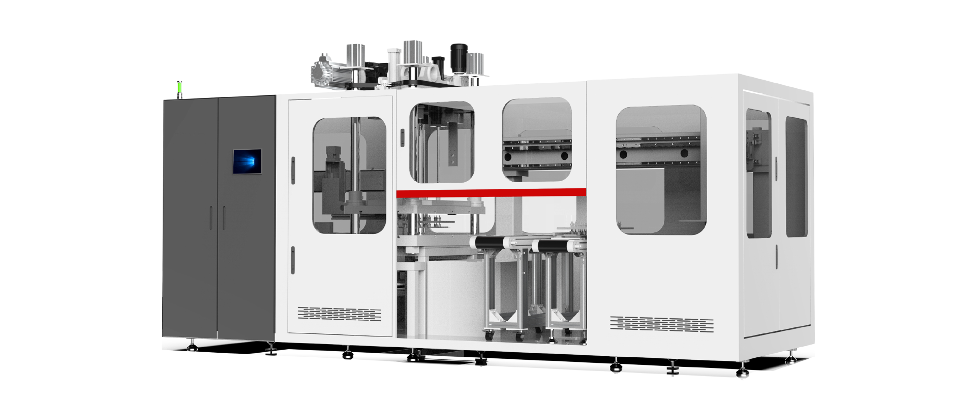 Edge-Cutting Stacker