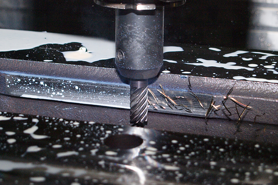 The names of the eight commonly used milling cutters