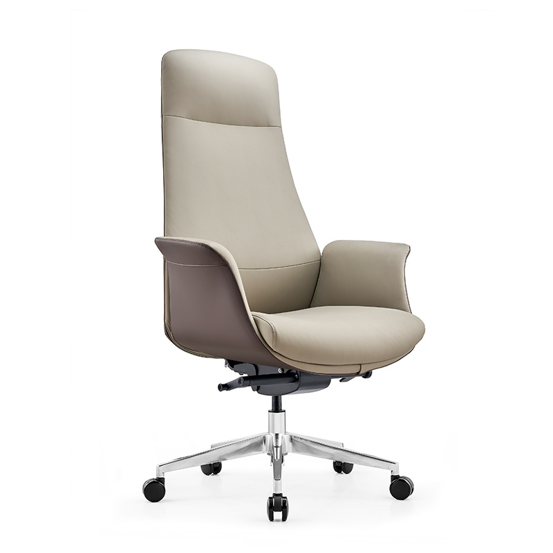 Custom Leather Office Chair For CEO