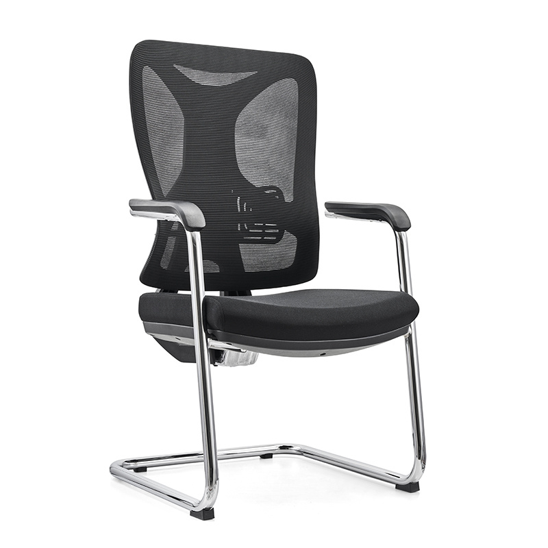 Good Design Armrest Mid Back Mesh Chair for Office