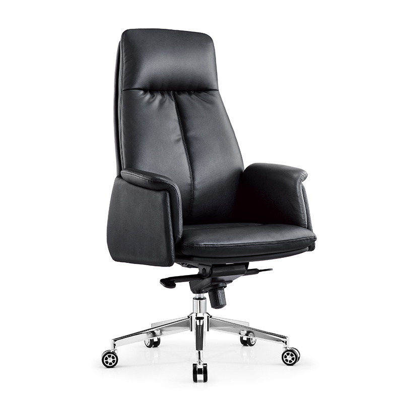 PU Leahter Office Desk and Chair Set