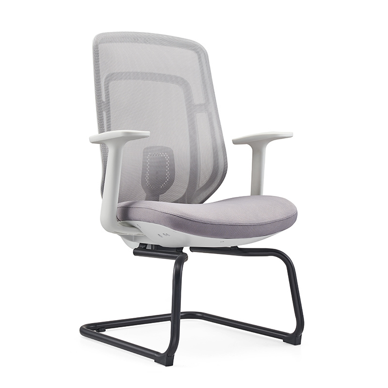 Double Frame Grey Mesh Conference Room Office Chair
