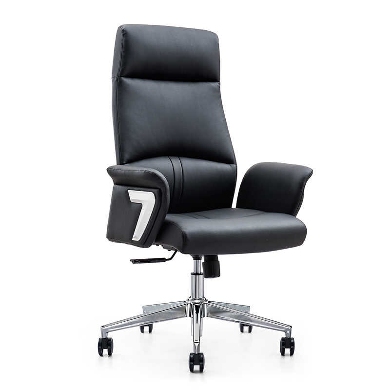 Soft Manager Executive Leather Ergonomic Office Chair