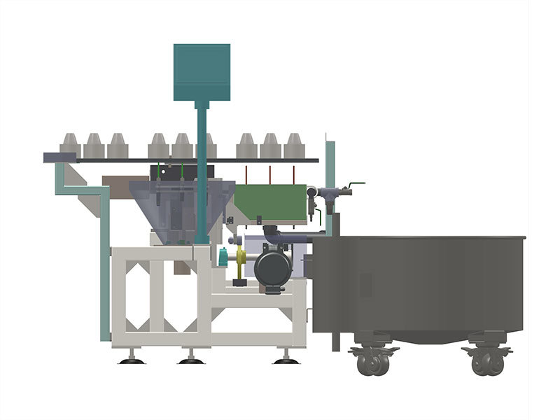 SNY8 small wine bottle inner glaze machine