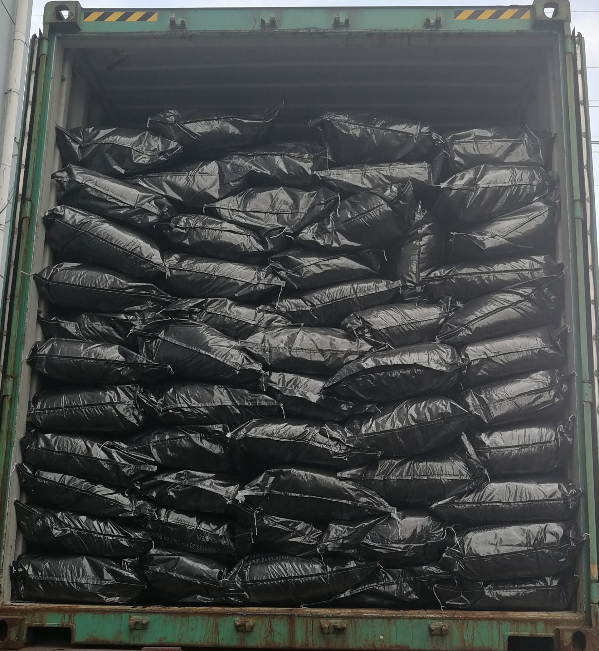 Monosodium glutamate dedicated charcoal