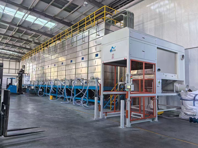Qingzhou Dongsheng Plastic introduces an automatic feeding system, opening a new chapter in intelligent production
