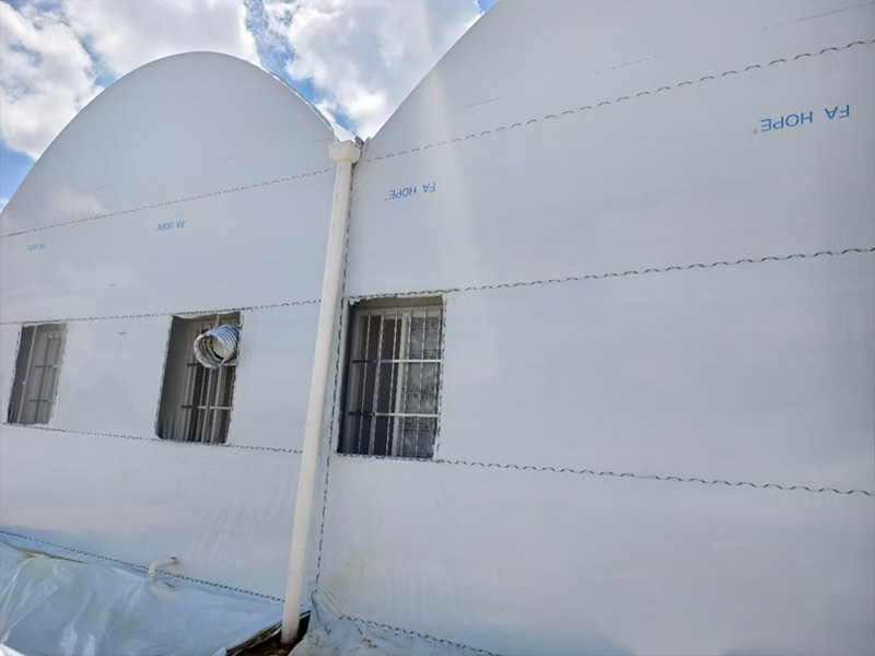 Livestock farming greenhouse