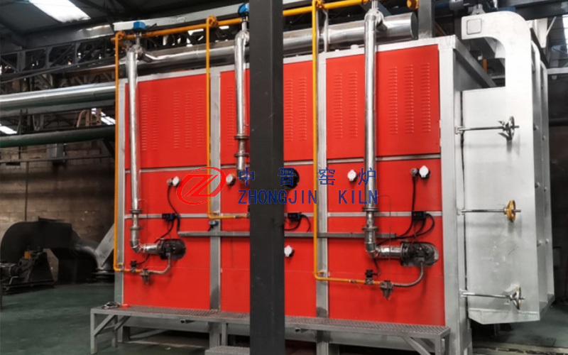 High temperature shuttle kiln 1750°C