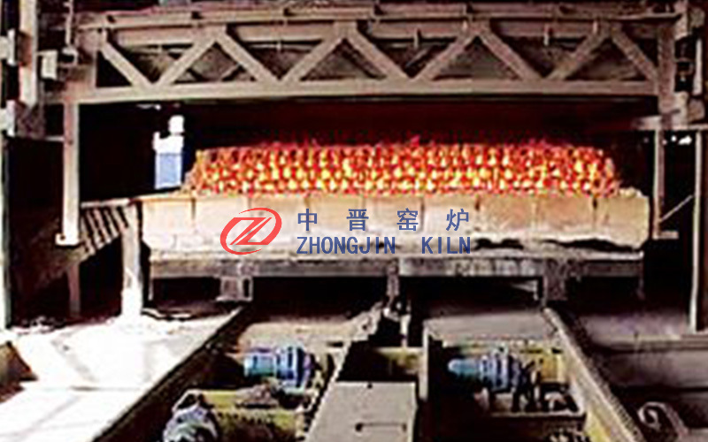 Coke tunnel kiln