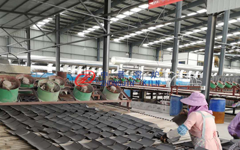 Qingtile roller kiln