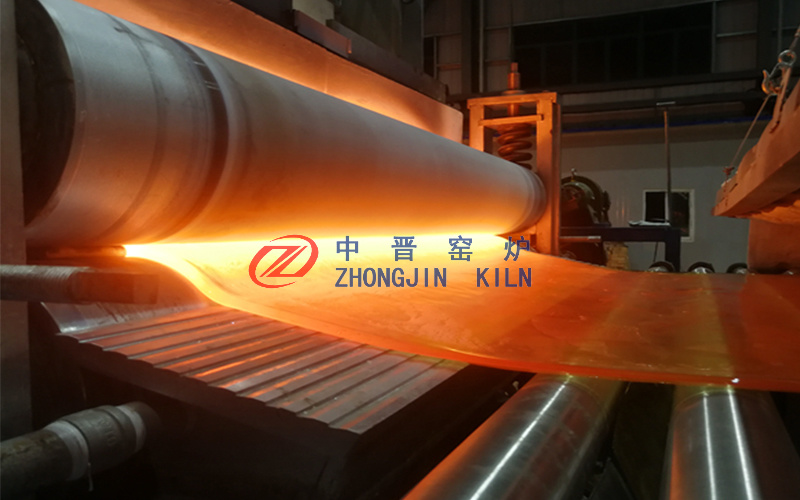 Melting furnace calendering 320 m nanocrystalline crystallization kiln