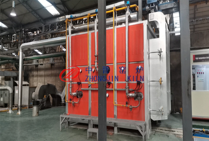 1700℃ high temperature shuttle kiln