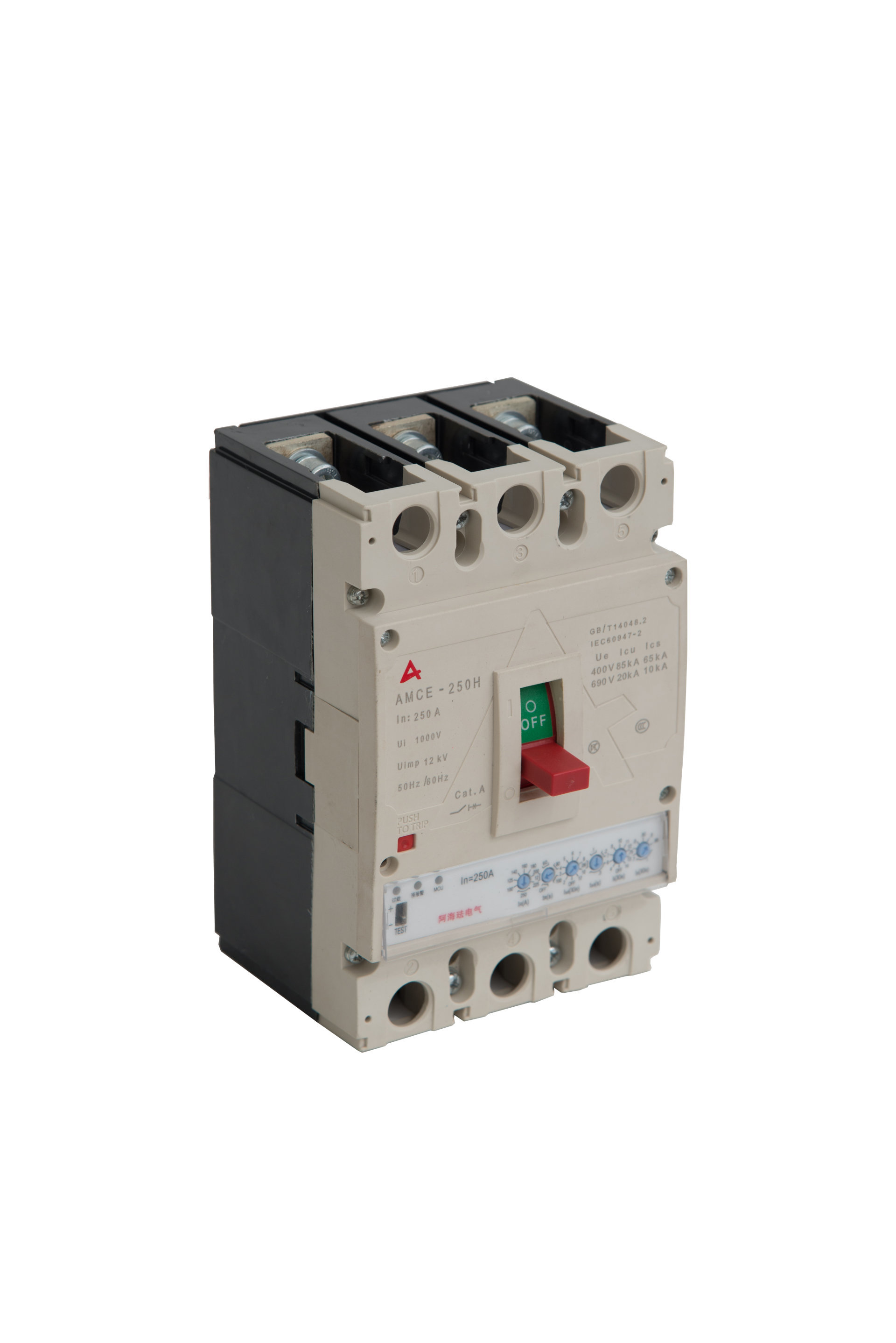 AMCE series electronic molded case circuit breaker