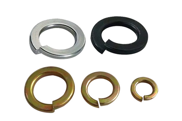 Spring washer DIN127B/GB White & Yellow Zinc Spring Lock Washer , Belleville Carbon Steel Disc Spring Washer