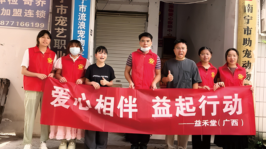 广西救助流浪动物 慰问贫困失独老人 广西救助流浪动物 慰问贫困失独老人