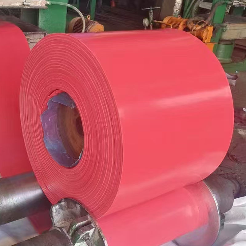 Cinta transportadora roja de grado alimenticio