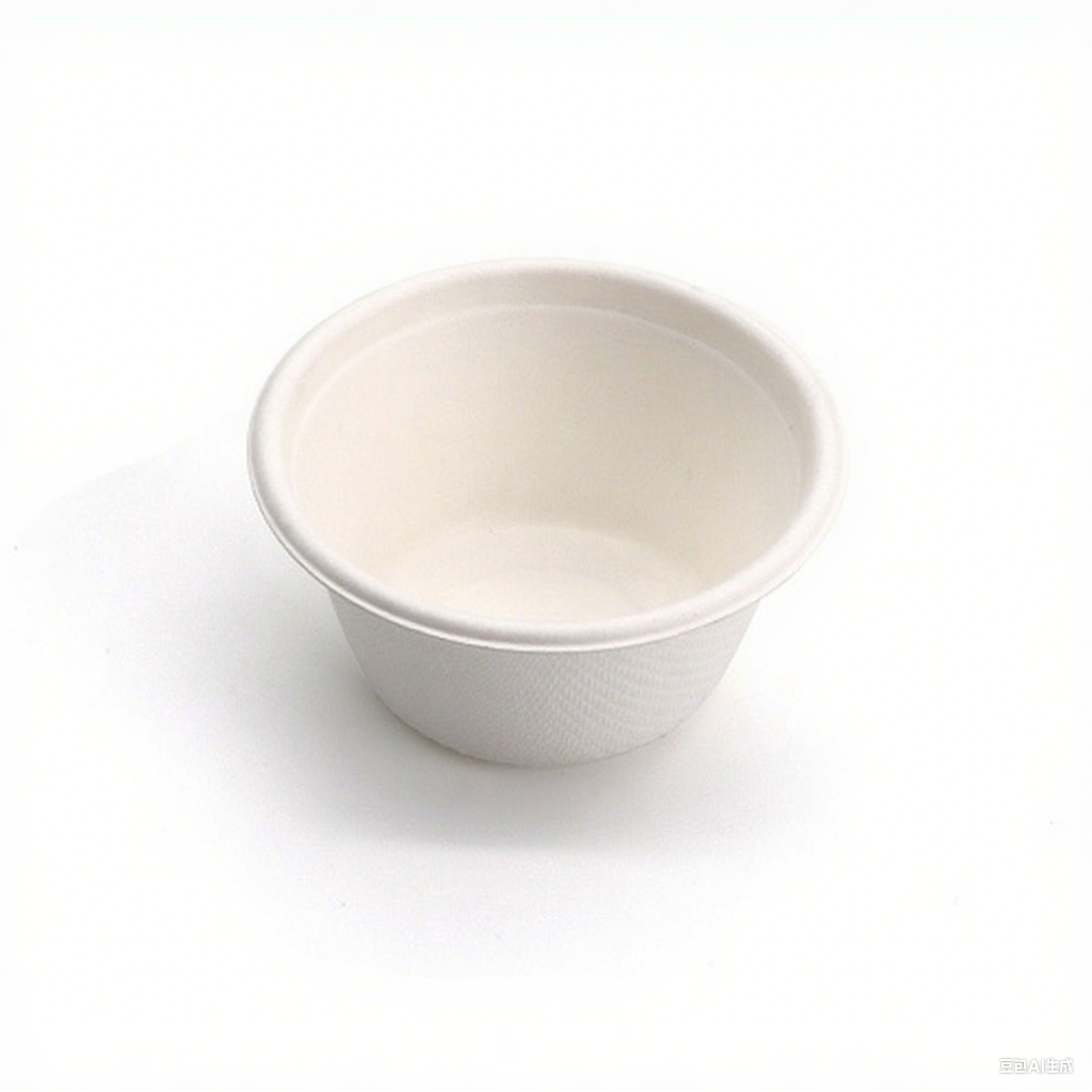 Bagasse biodegradable compostable sauce cup, suitable for ketchup