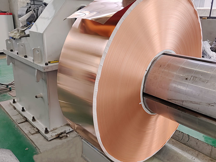 Copper foil for transformers