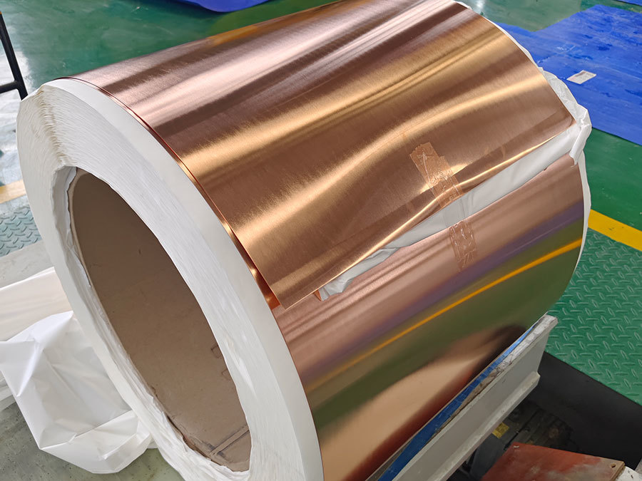 Copper foil for transformers