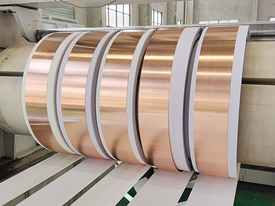 Copper foil for transformers