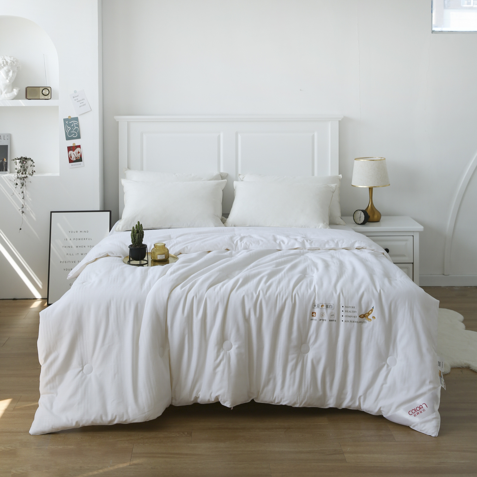 DI-001 Couette en soja douce et confortable
