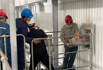 Boiler coking observation instrument