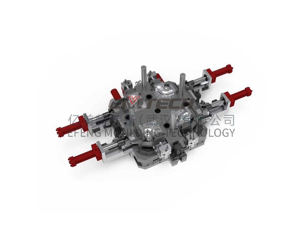 High-yield pipe fitting mold DN32