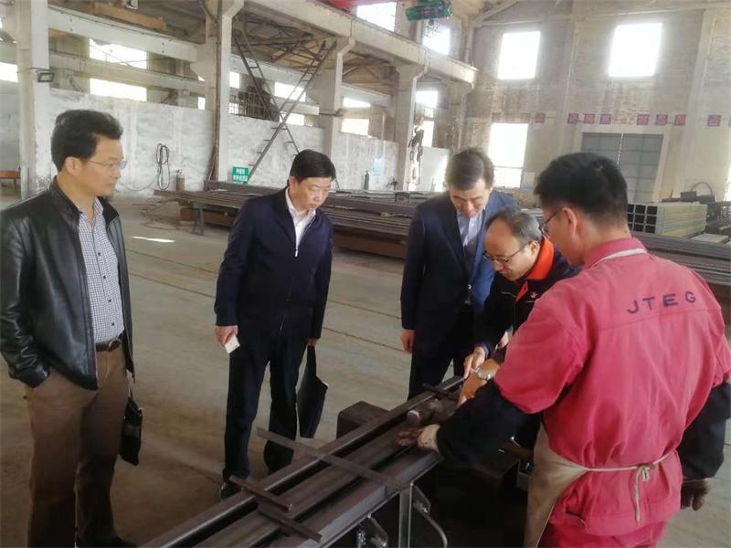 六合區(qū)委常委、統(tǒng)戰(zhàn)部長呂璟等一行調(diào)研平山公司