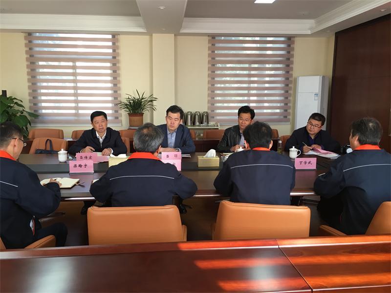 六合區(qū)委常委、統(tǒng)戰(zhàn)部長呂璟等一行調(diào)研平山公司