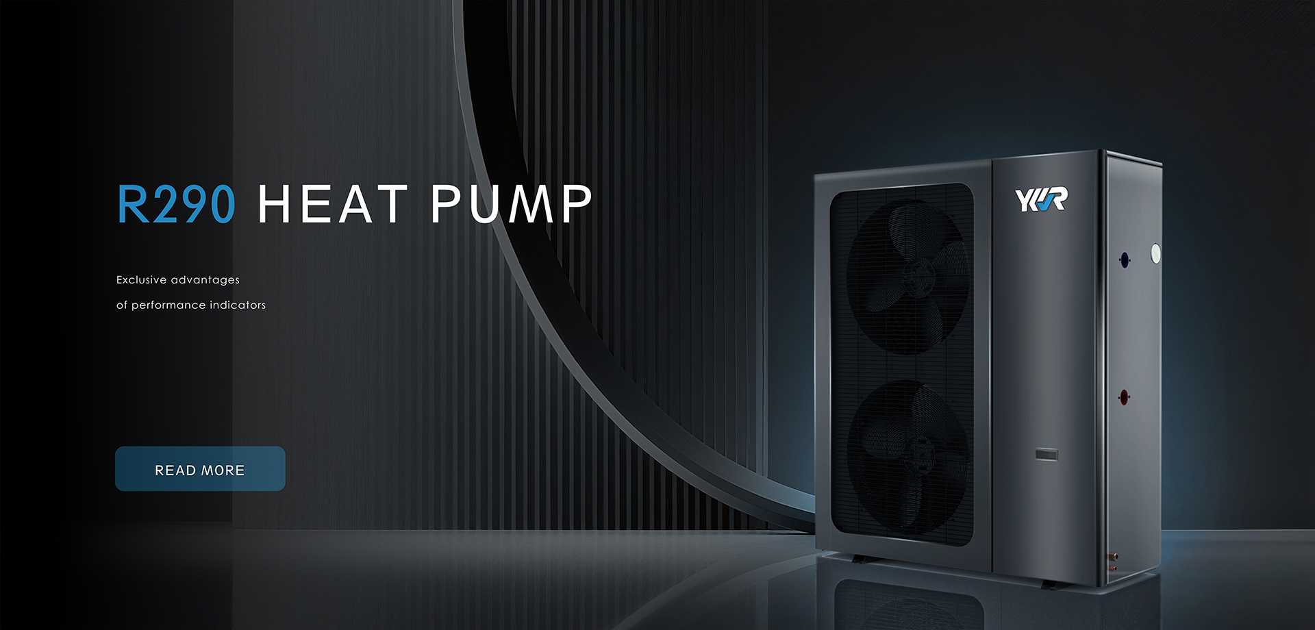 Full DC Inverter Air Source Heat Pump