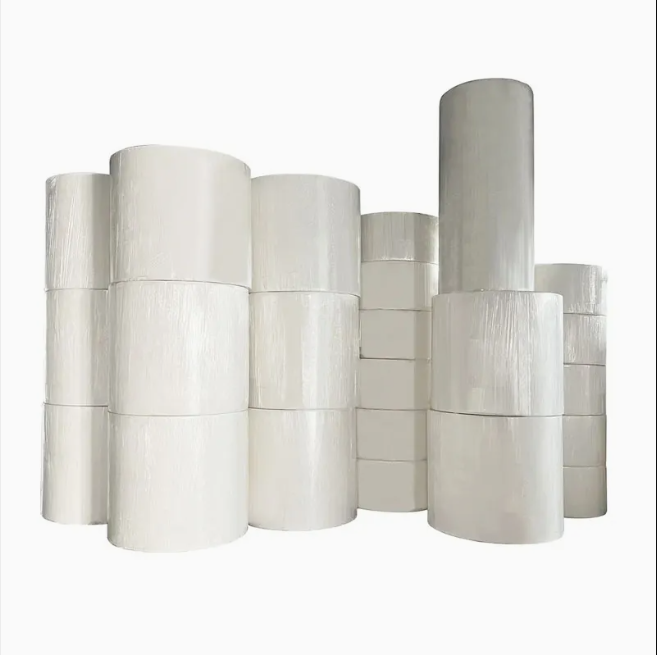 Rollos de papel reciclado jumbo