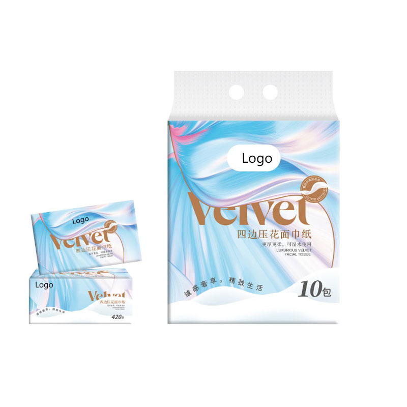 Servilleta de papel de pulpa reciclada