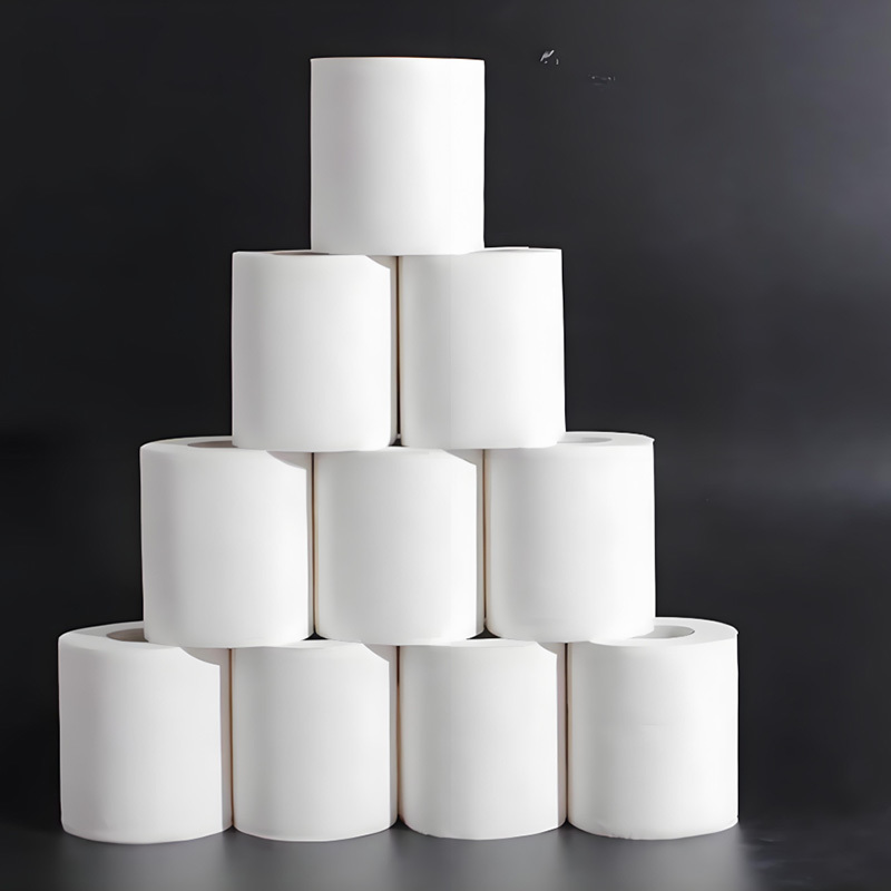 White 4 Ply 12 Rolls Individual Package Toilet Roll Paper White 4 Ply 12 Rolls Individual Package Toilet Roll Paper