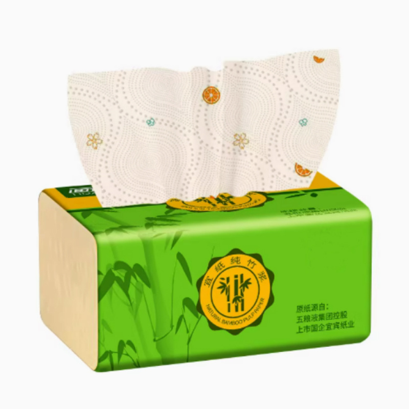 Bamboo Pulp 3 Ply 300 Sheets Facial Tissue Bamboo Pulp 3 Ply 300 Sheets Facial Tissue