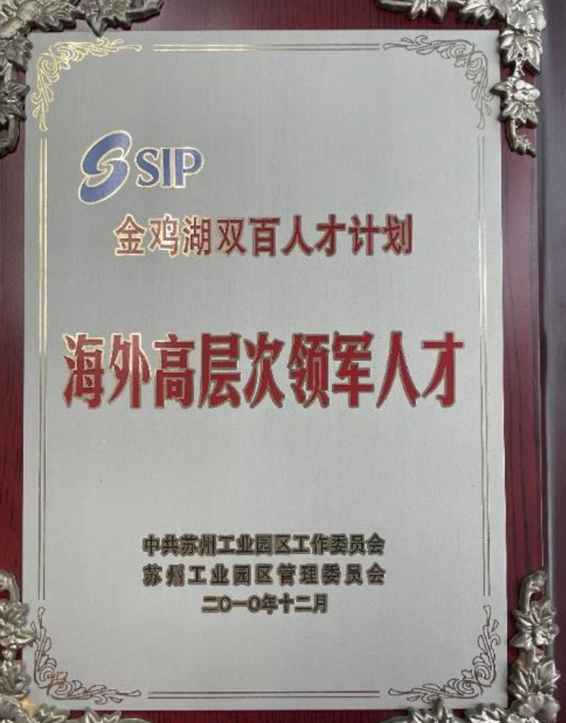 Overseas high-level leading talents