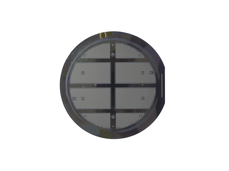 6-inch suspended membrane micro hotplate